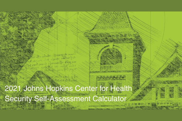 2021 Johns Hopkins Center for Health Security Self-Assessment Calculator Cover